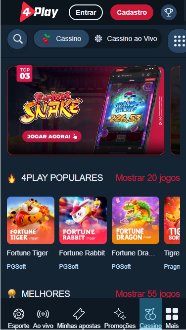 A terceira imagem do aplicativo, plataforma de apostas online com os melhores jogos de apostas e as maiores recompensas em dinheiro